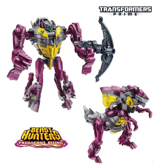 Transformers Beast Hunters Predacons Rising Cindersaur Smokescreen SEALED - Picture 4 of 13